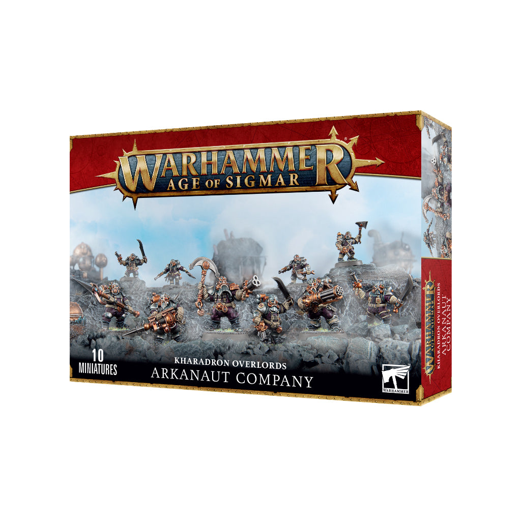 WARHAMMER AGE OF SIGMAR: KHARADRON OVERLORDS ARKANAUT COMPANY