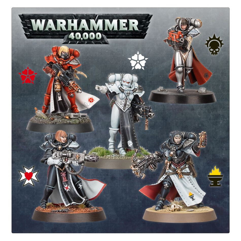 WARHAMMER 40K: ADEPTA SORORITAS BATTLE SISTERS SQUAD
