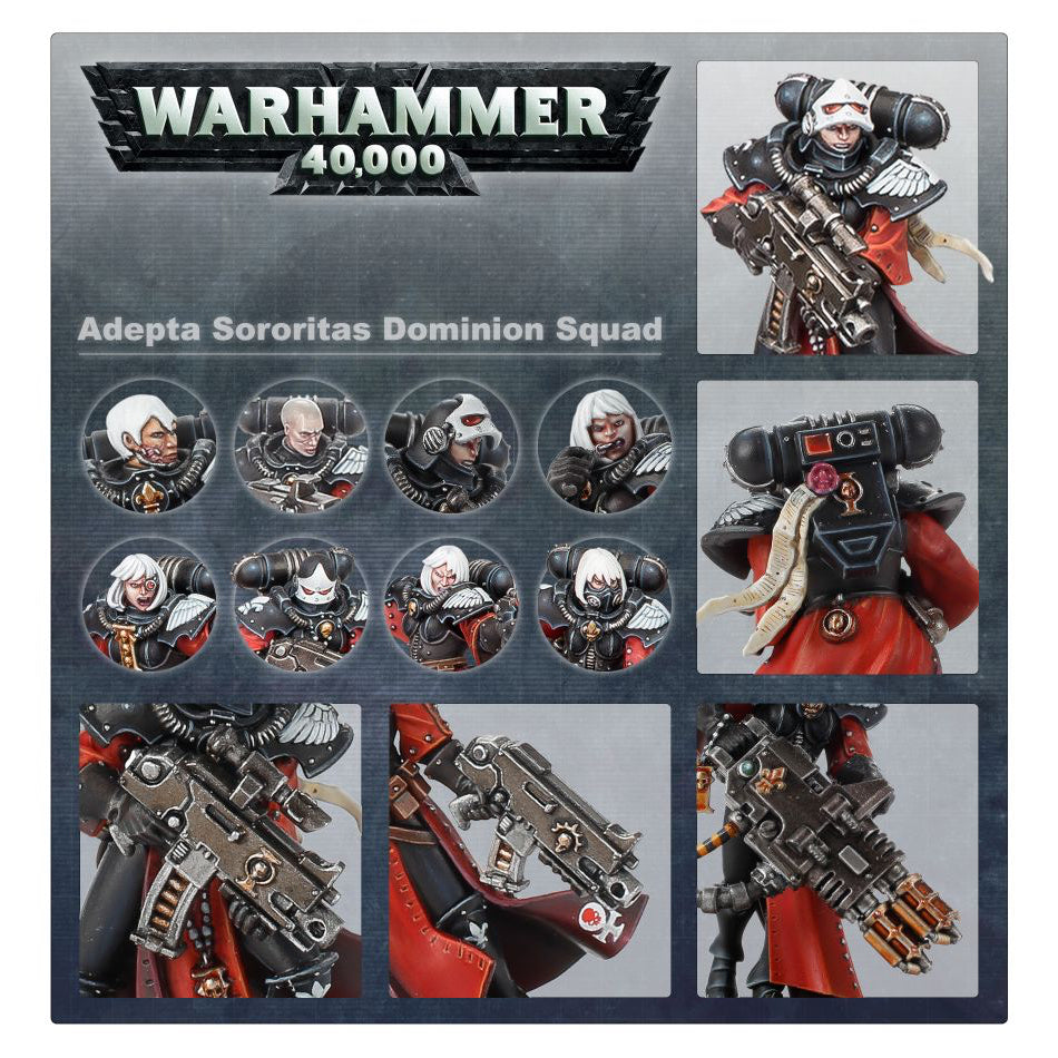 WARHAMMER 40K: ADEPTA SORORITAS BATTLE SISTERS SQUAD