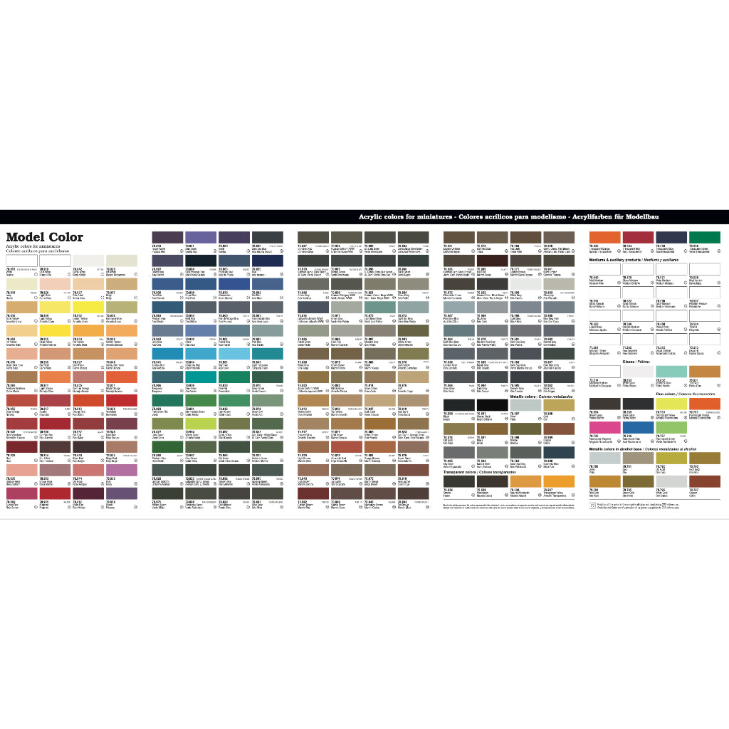 VALLEJO MODEL COLOR (AV70.730 - AV70.898)