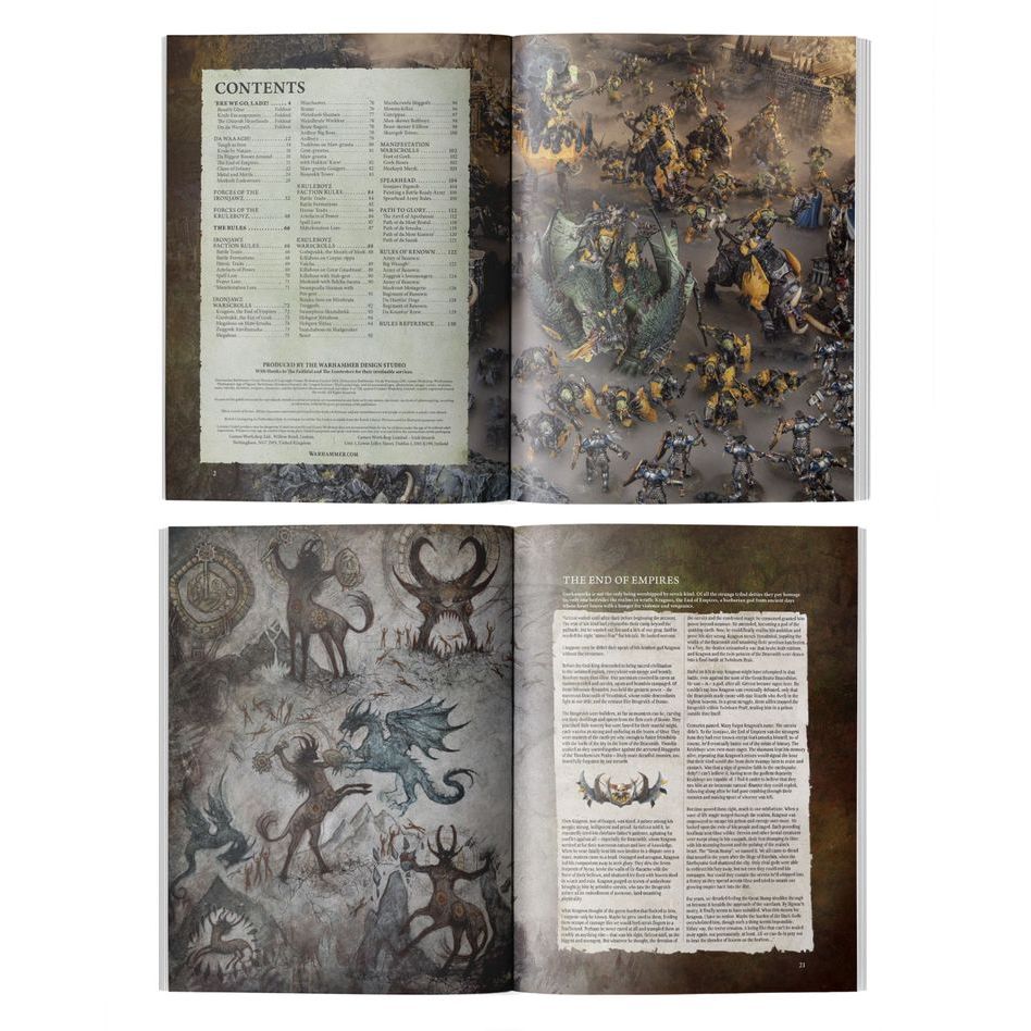 WARHAMMER AGE OF SIGMAR: DESTRUCTION BATTLETOME ORRUK WARCLANS (ENGLISH)