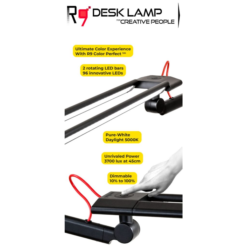 REDGRASS GAMES: R9 DESK LAMP