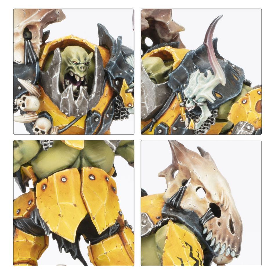 WARHAMMER AGE OF SIGMAR: SPEARHEAD ORRUK WARCLANS IRONJAWZ BIGMOB