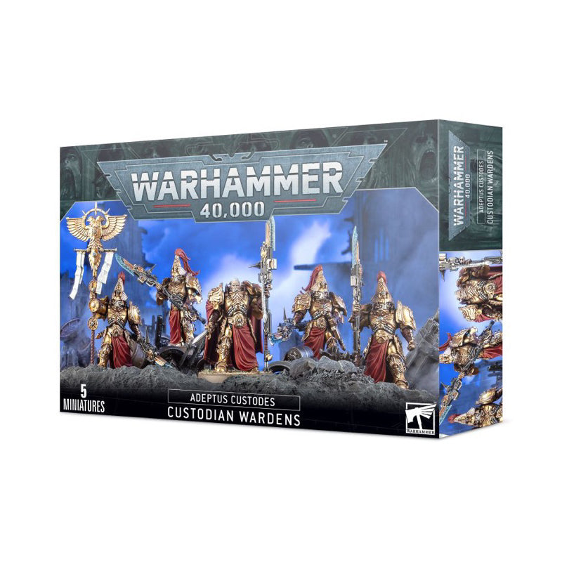 WARHAMMER 40K: ADEPTUS CUSTODES CUSTODIAN WARDENS