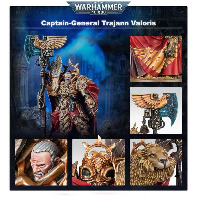 WARHAMMER 40K: ADEPTUS CUSTODES TRAJANN VALORIS