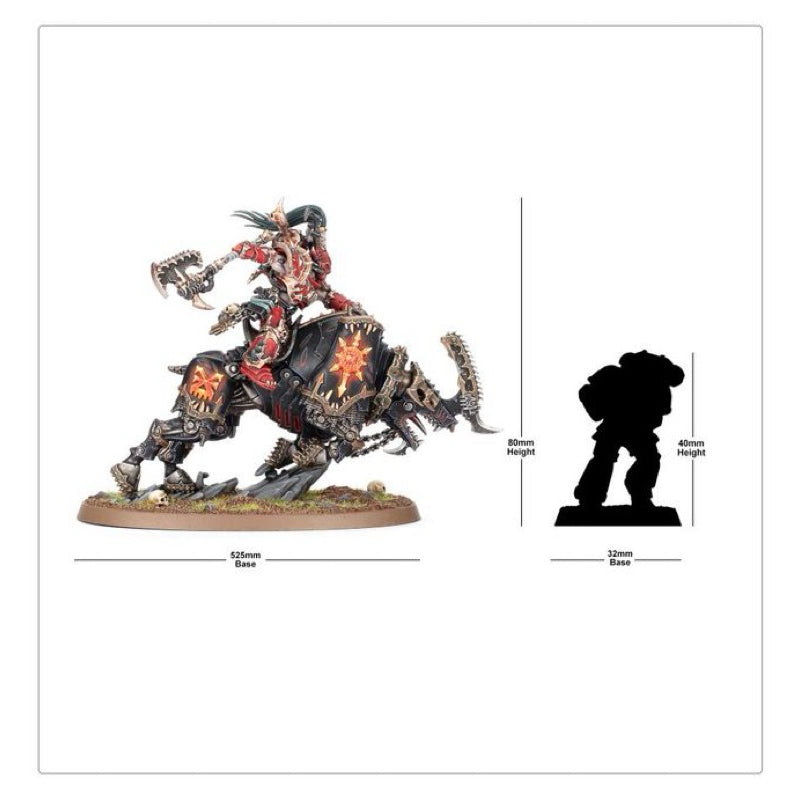 WARHAMMER 40K: WORLD EATERS LORD INVOCATUS