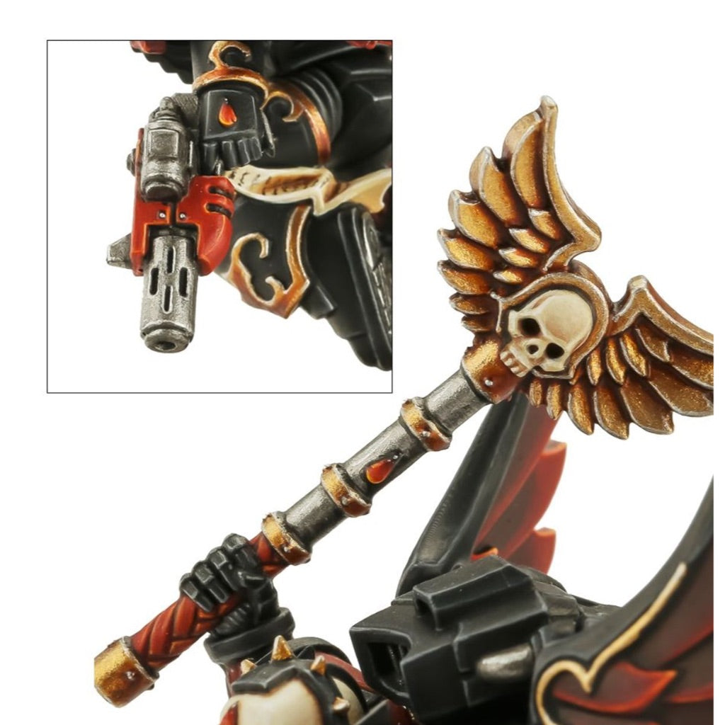 WARHAMMER 40K: BLOOD ANGELS CHAPLAIN WITH JUMP PACK