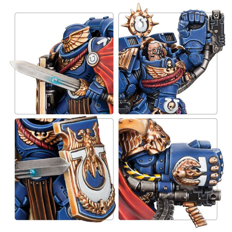 WARHAMMER 40K: ULTRAMARINES MARNEUS CALGAR WITH VICTRIX HONOUR GUARD
