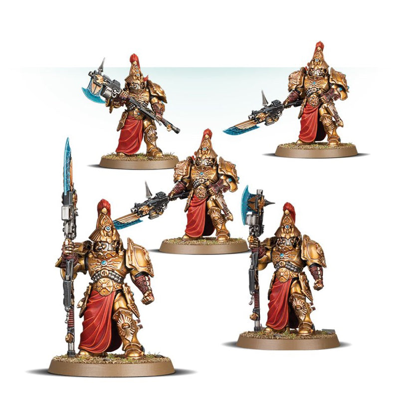 WARHAMMER 40K: ADEPTUS CUSTODES CUSTODIAN WARDENS