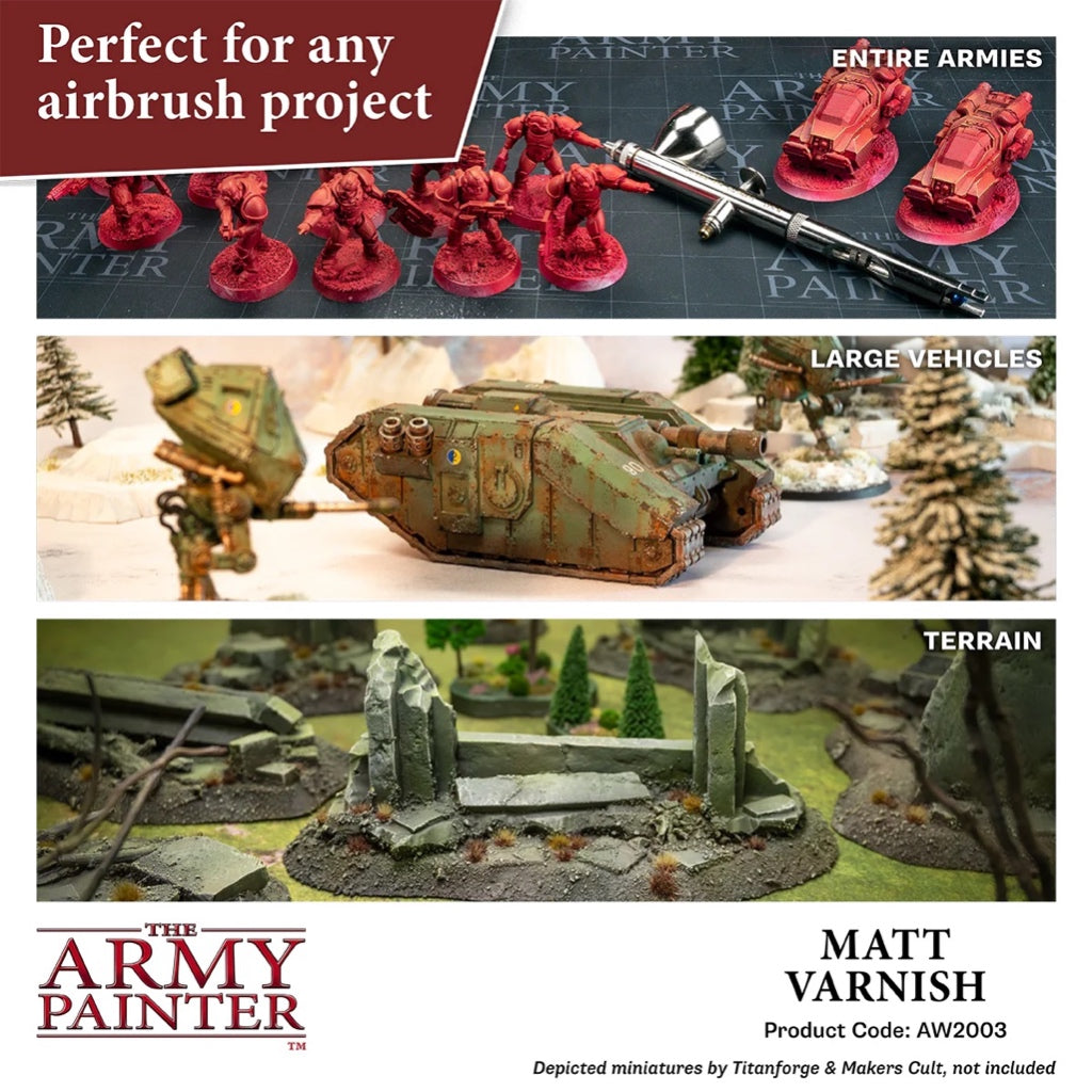 THE ARMY PAINTER: WARPAINTS AIR ANTI-SHINE MATT VARNISH 100ML