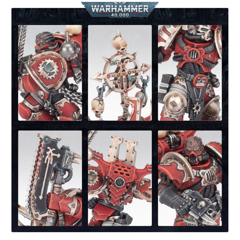 WARHAMMER 40K: WORLD EATERS KHORNE BERZERKERS