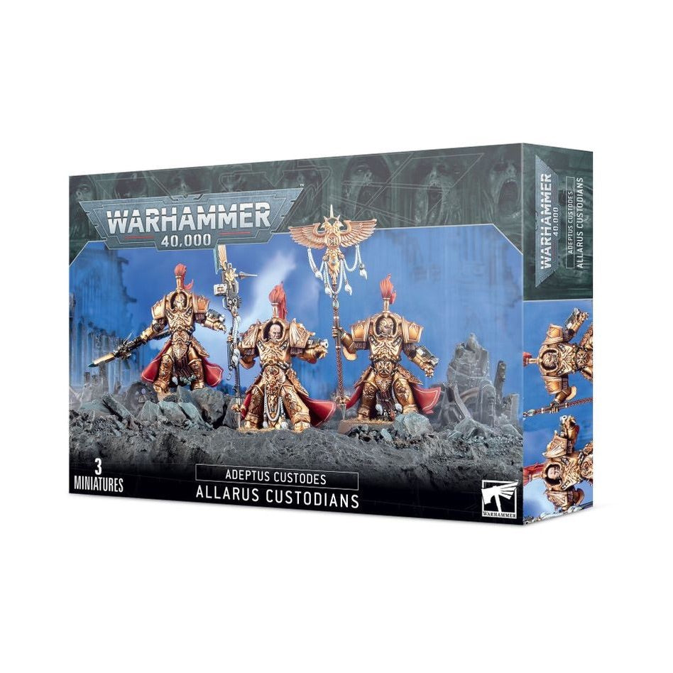 WARHAMMER 40K: ADEPTUS CUSTODES ALLARUS CUSTODIANS