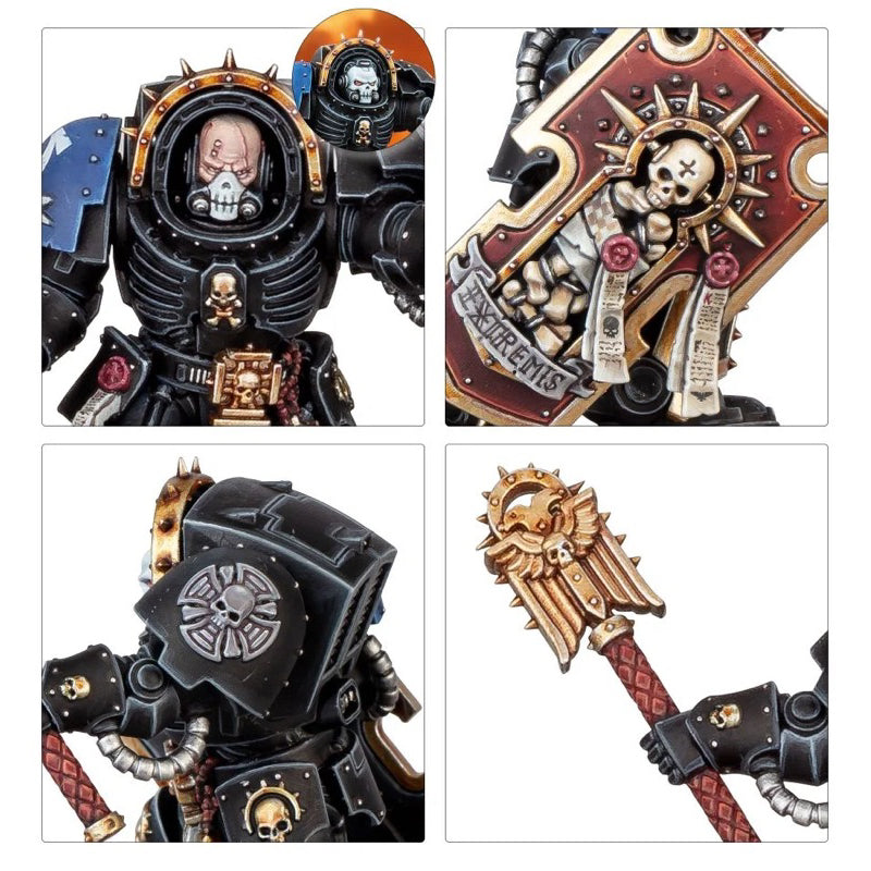 WARHAMMER 40K: SPACE MARINES CHAPLAIN IN TERMINATOR ARMOUR