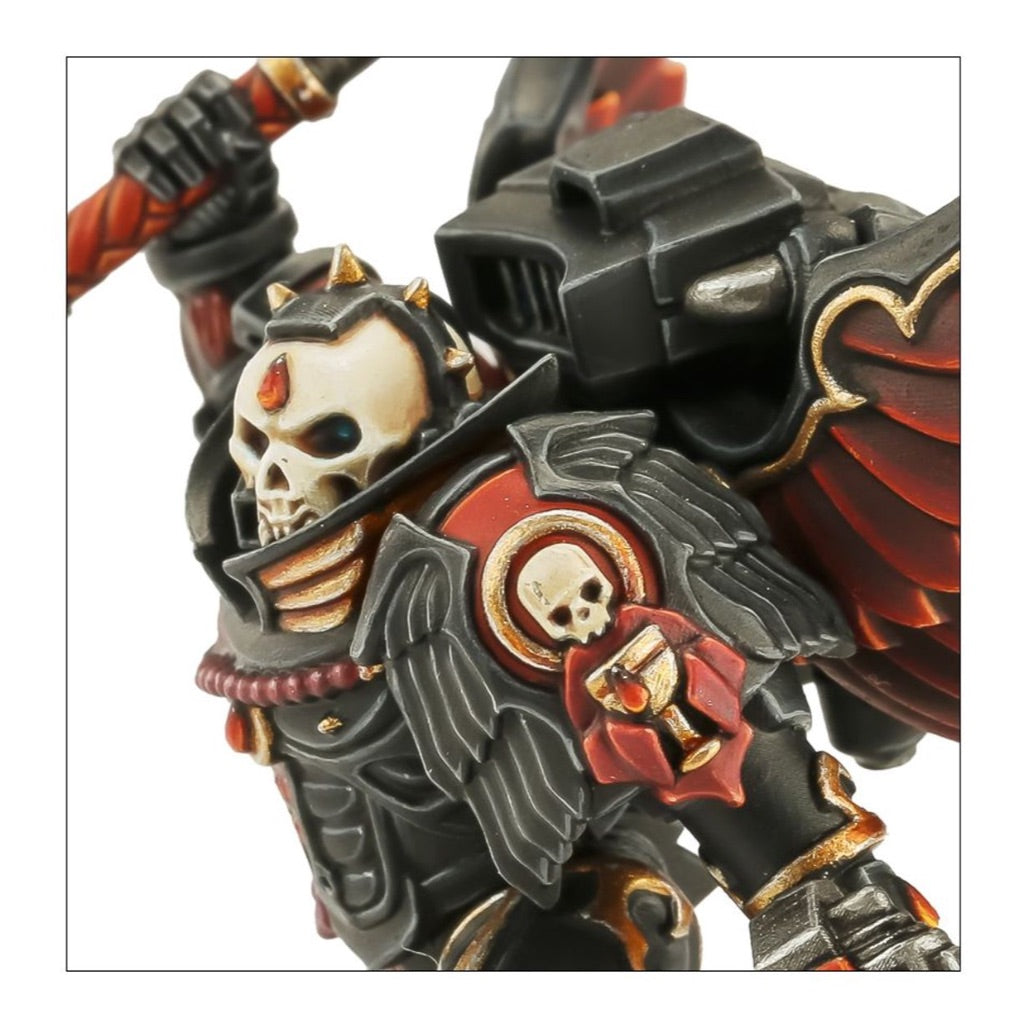WARHAMMER 40K: BLOOD ANGELS CHAPLAIN WITH JUMP PACK