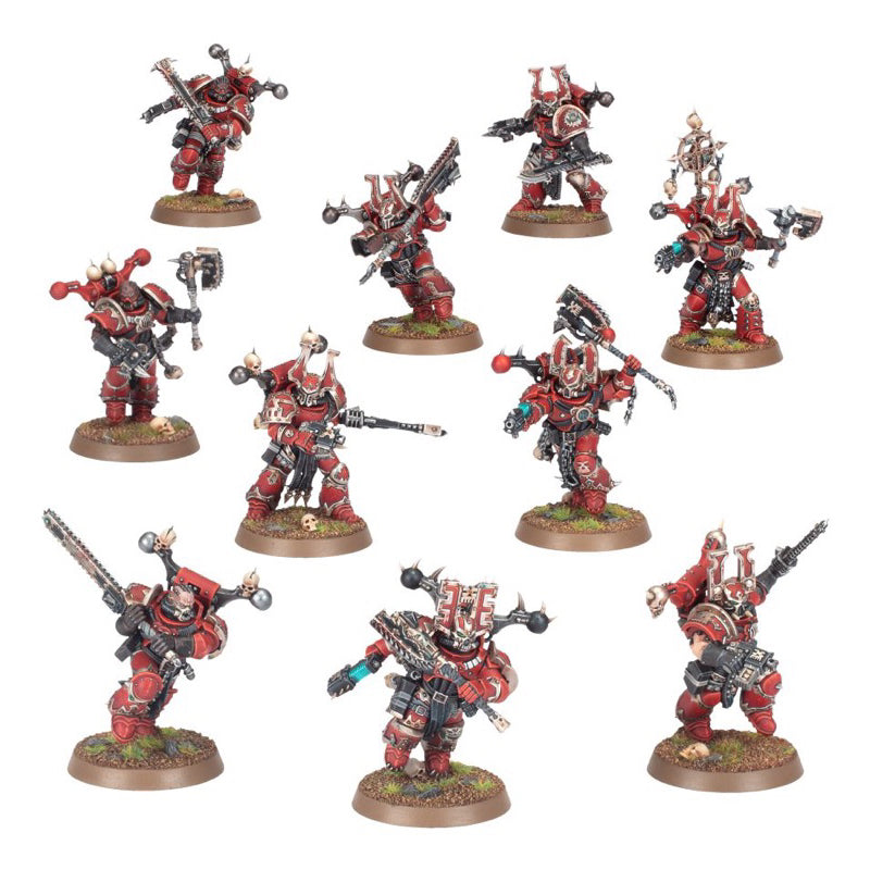 WARHAMMER 40K: WORLD EATERS KHORNE BERZERKERS