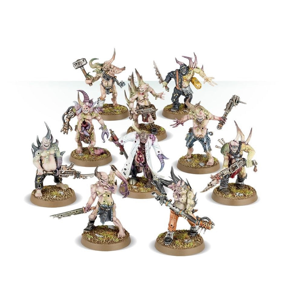 WARHAMMER 40K: DEATH GUARD POXWALKERS