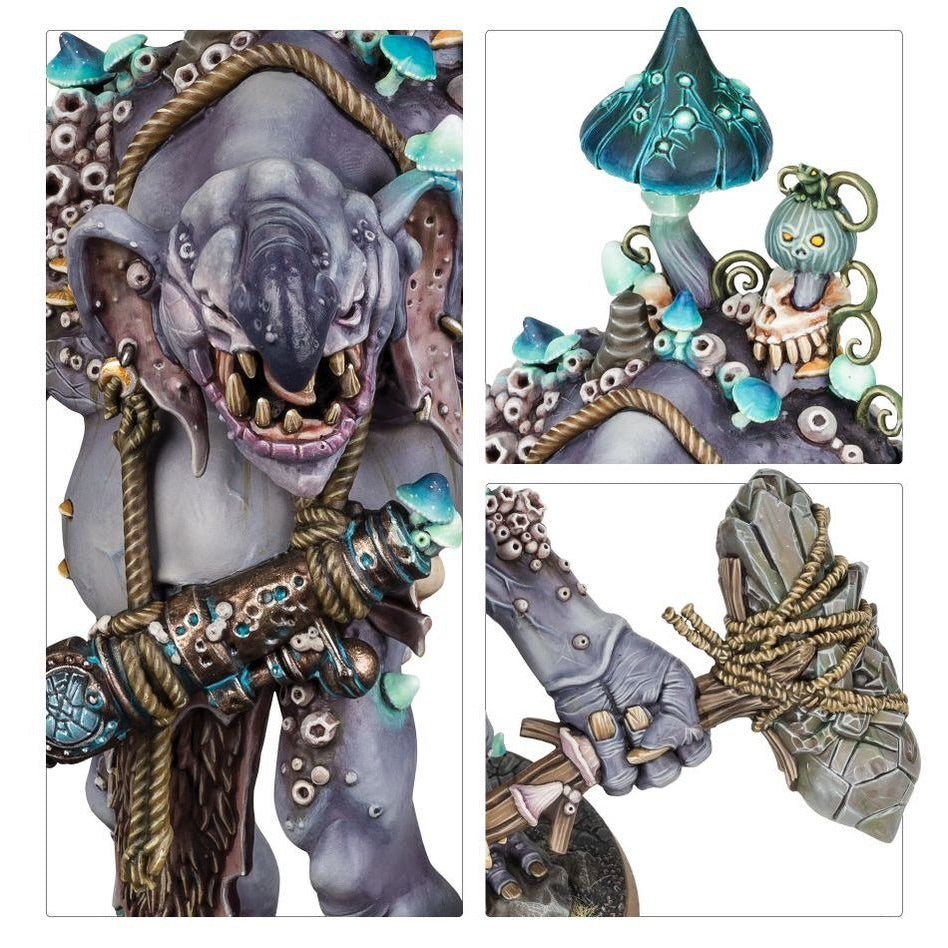 WARHAMMER AGE OF SIGMAR: GLOOMSPITE GITZ DANKHOLD TROGGOTH