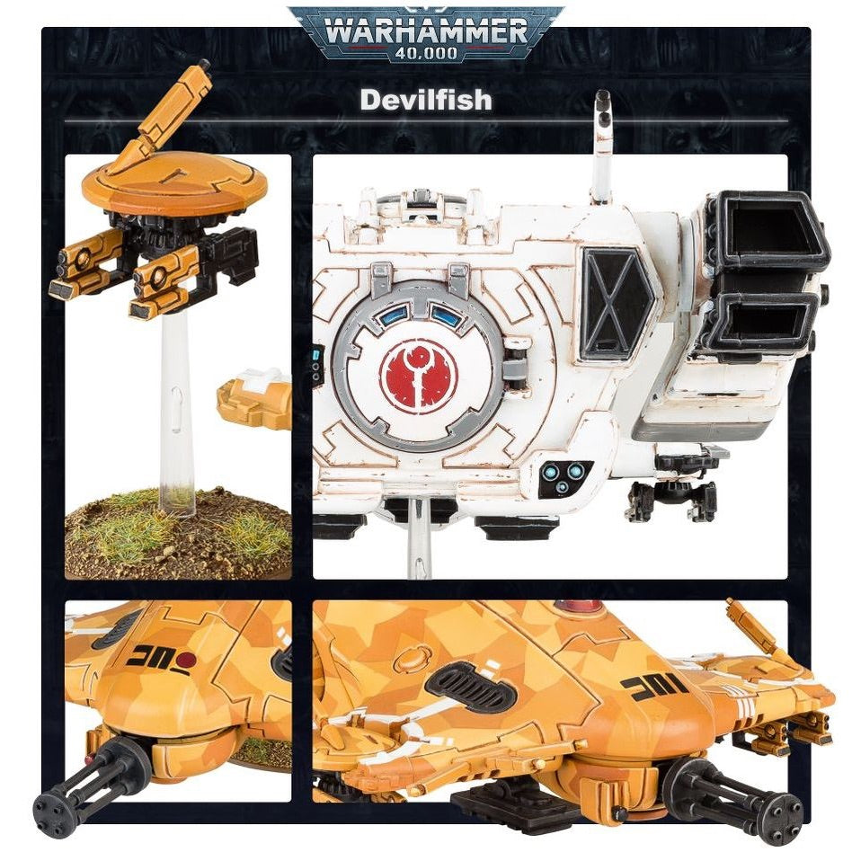 WARHAMMER 40K: T'AU EMPIRE DEVILFISH