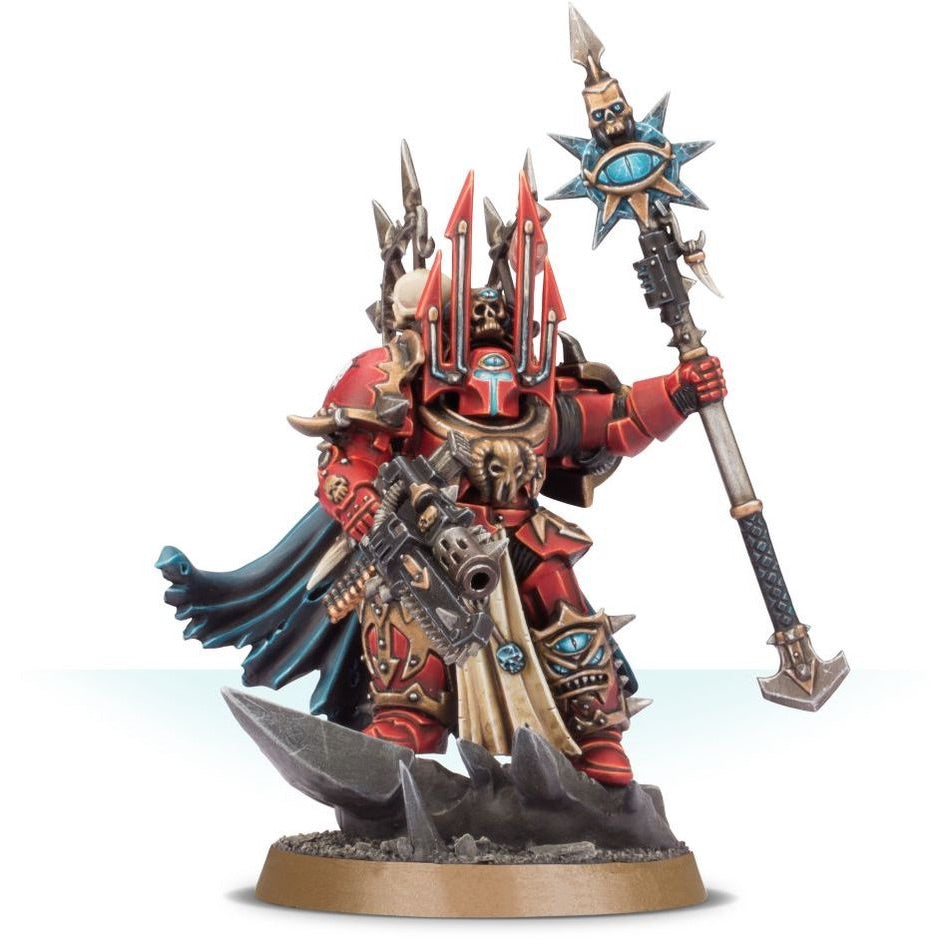 WARHAMMER 40K: CHAOS SPACE MARINES CHAOS LORD IN TERMINATOR ARMOUR