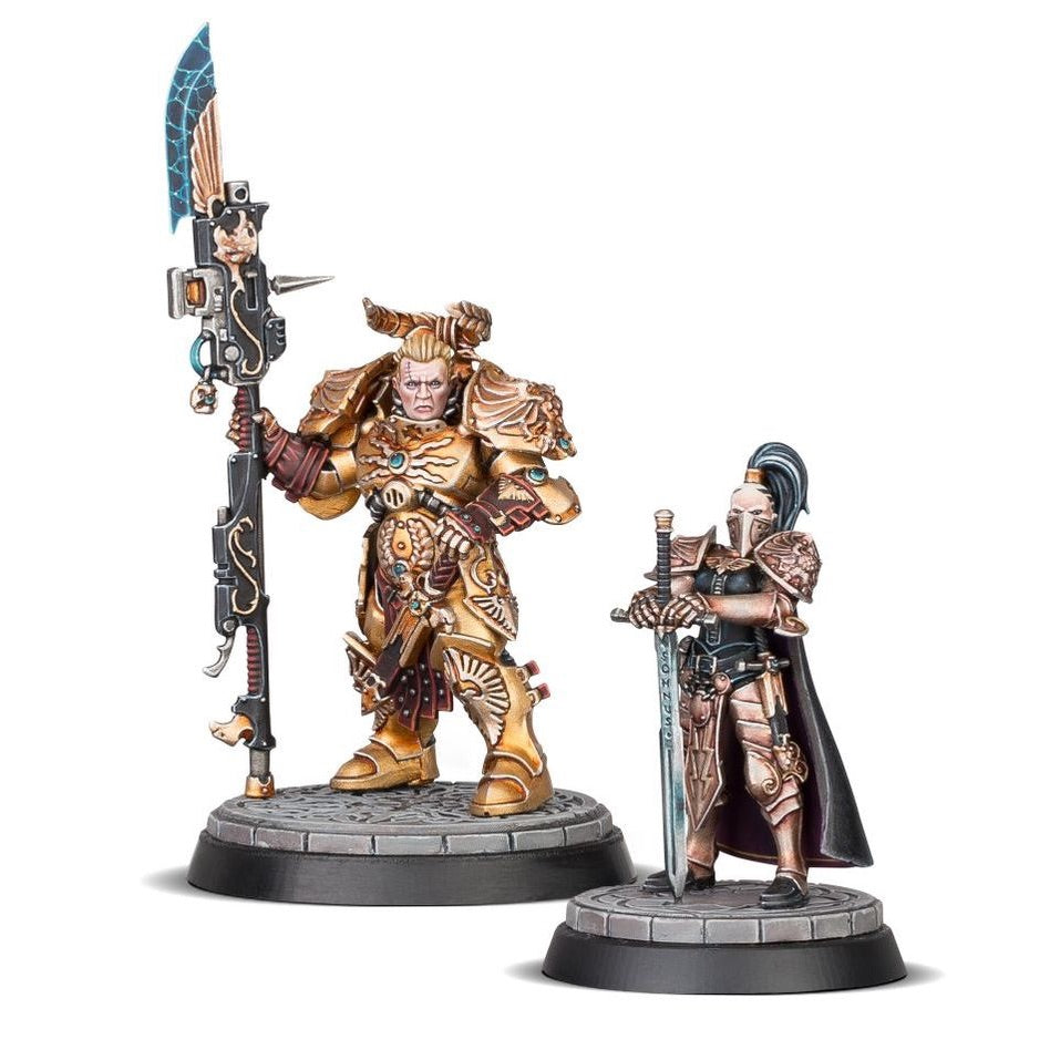 WARHAMMER 40K: ADEPTUS CUSTODES TALONS OF THE EMPEROR VALERIAN AND ALEYA