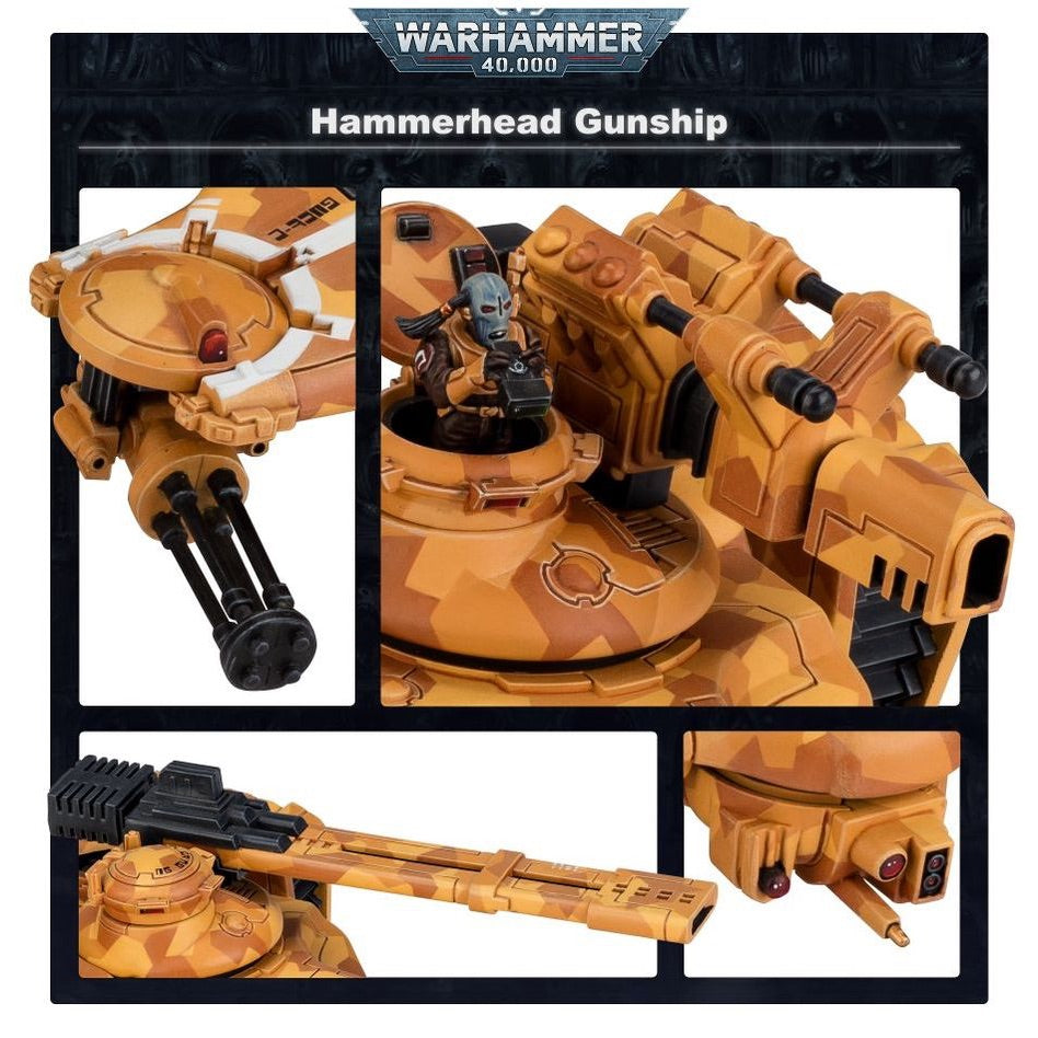 WARHAMMER 40K: T'AU EMPIRE HAMMERHEAD GUNSHIP