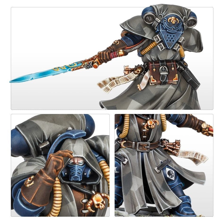 WARHAMMER 40K: SPACE MARINES PRIMARIS LIBRARIAN IN PHOBOS ARMOUR