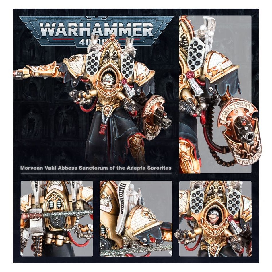 WARHAMMER 40K: ADEPTA SORORITAS MORVENN VAHL ABBESS SANCTORUM