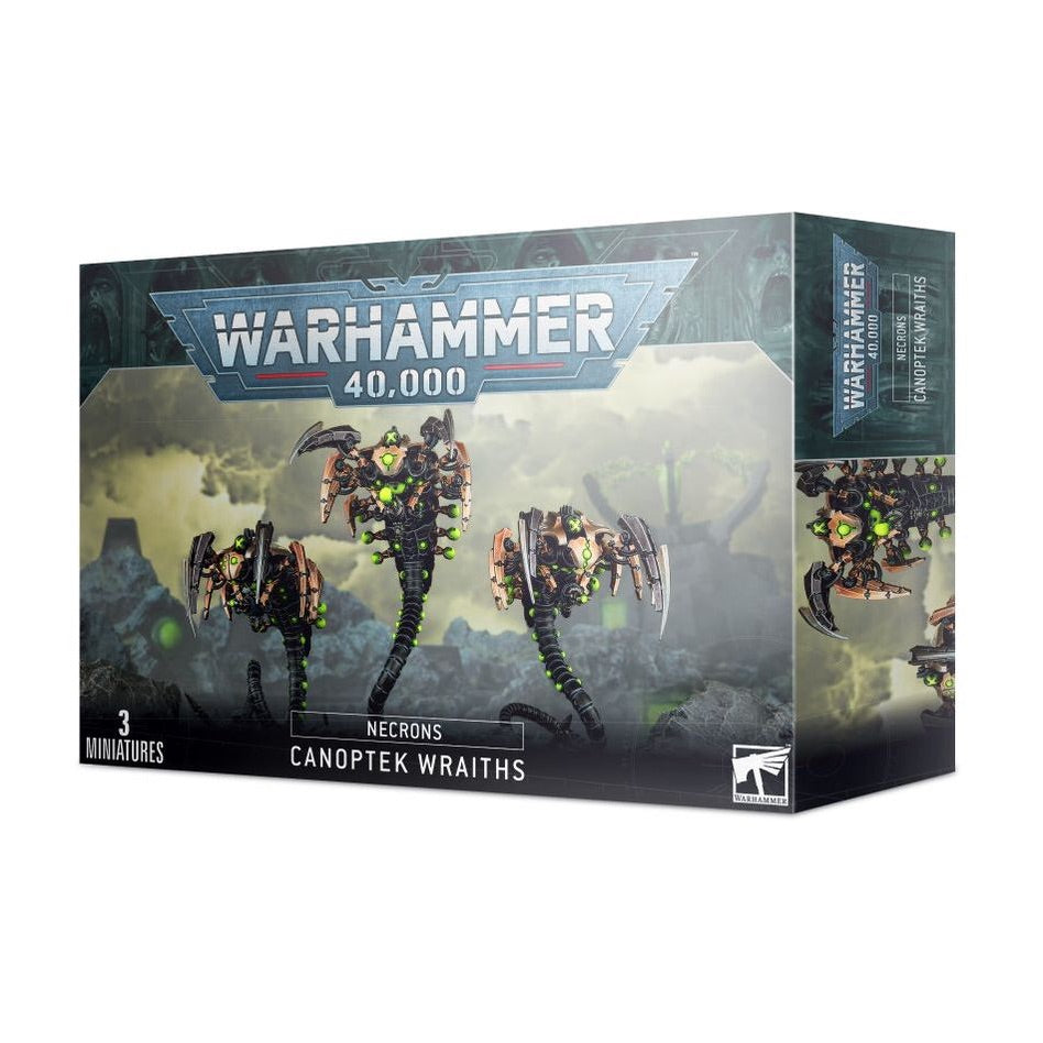 WARHAMMER 40K: NECRONS CANOPTEK WRAITHS