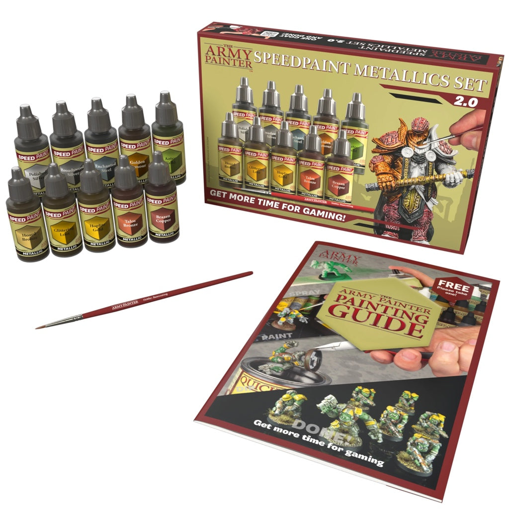 THE ARMY PAINTER: SPEEDPAINT METALLICS SET 2.0