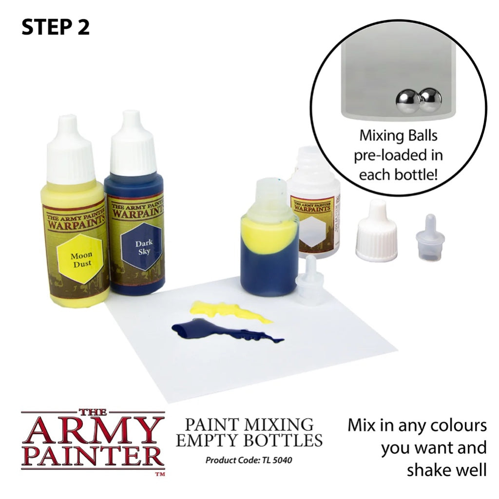 THE ARMY PAINTER: PAINTING MIXING EMPTY BOTTLE