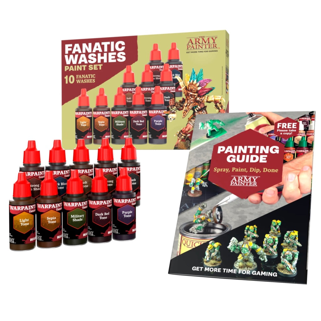THE ARMY PAINTER: WARPAINTS FANATIC WASHES SET