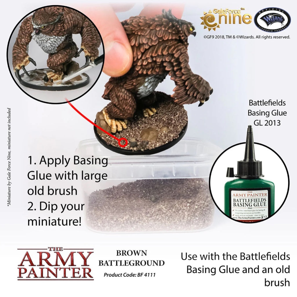 THE ARMY PAINTER: BROWN BATTLEGROUND