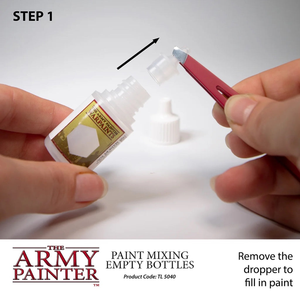 THE ARMY PAINTER: PAINTING MIXING EMPTY BOTTLE
