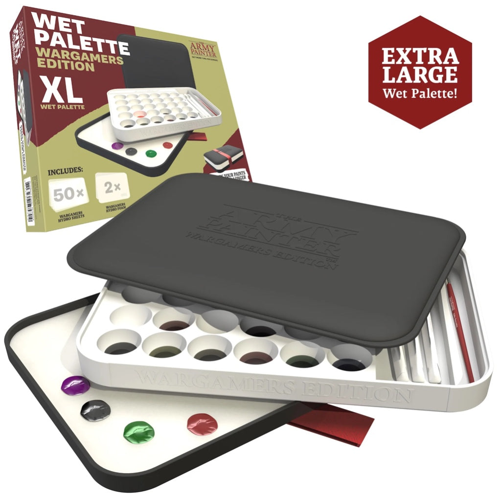 THE ARMY PAINTER: WARGAMERS EDITION WET PALETTE