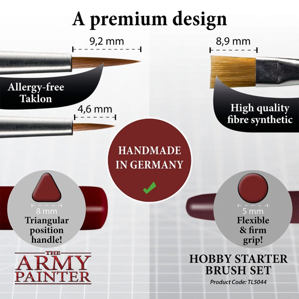 THE ARMY PAINTER: HOBBY STARTER BRUSH SET