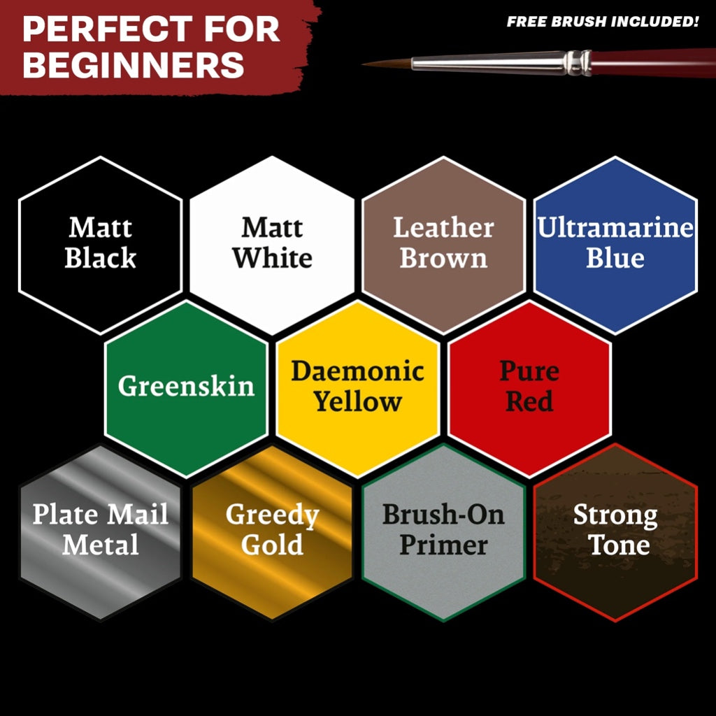 THE ARMY PAINTER: WARPAINTS FANATIC STARTER SET