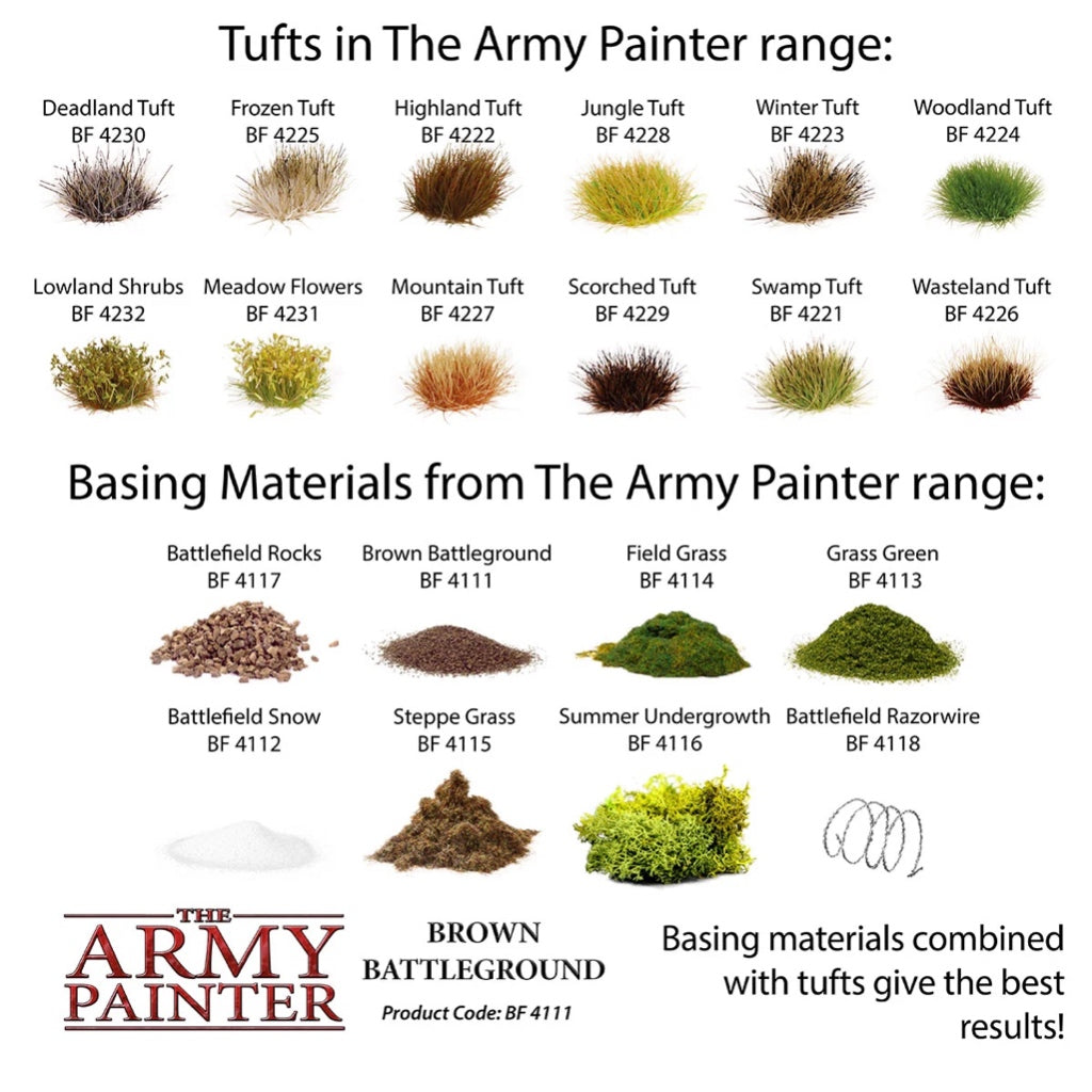THE ARMY PAINTER: BROWN BATTLEGROUND