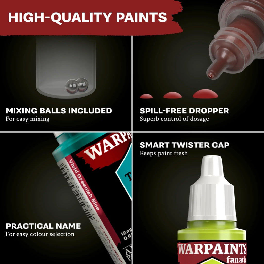 THE ARMY PAINTER: WARPAINTS FANATIC MOST WANTED SET