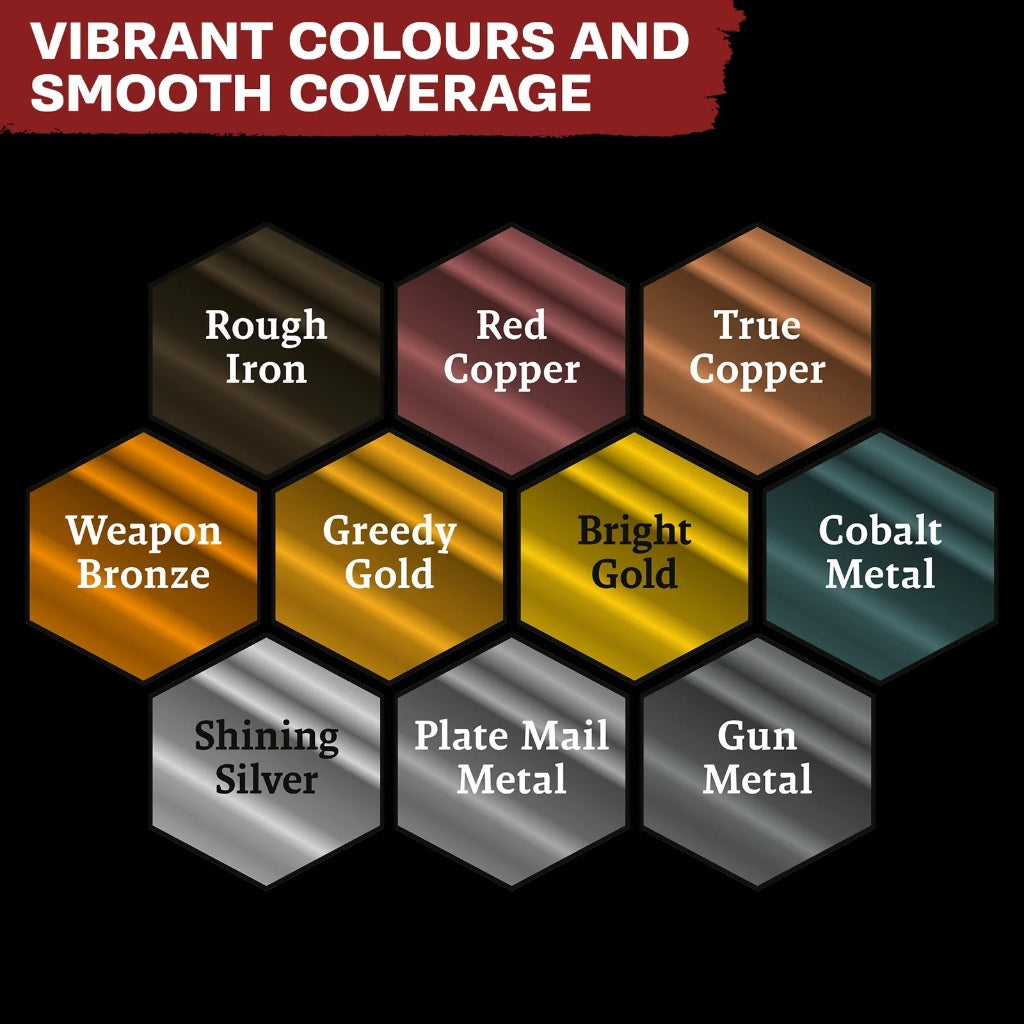 THE ARMY PAINTER: FANATIC METALLICS/WASHES/EFFECTS