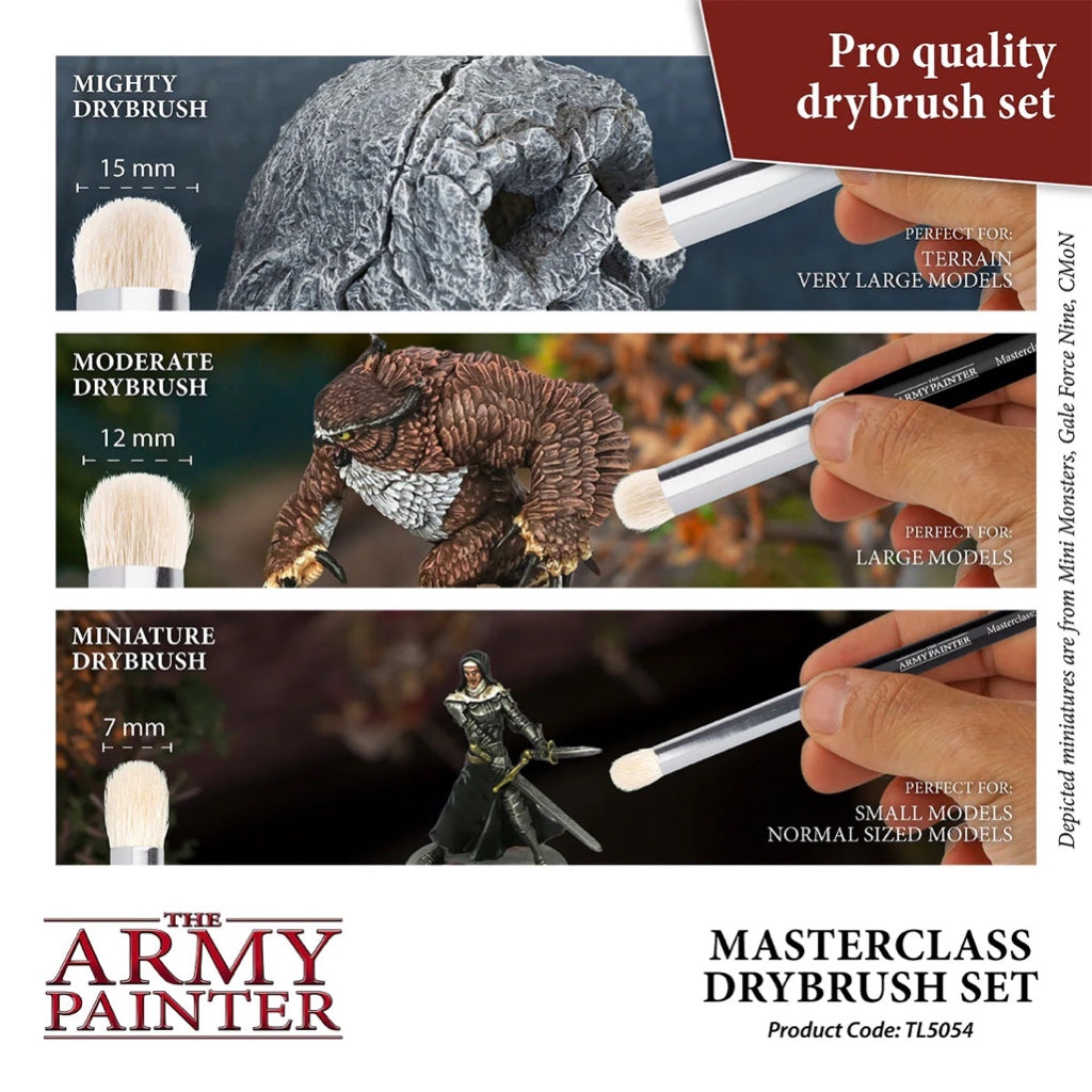 THE ARMY PAINTER: MASTERCLASS DRYBRUSH SET