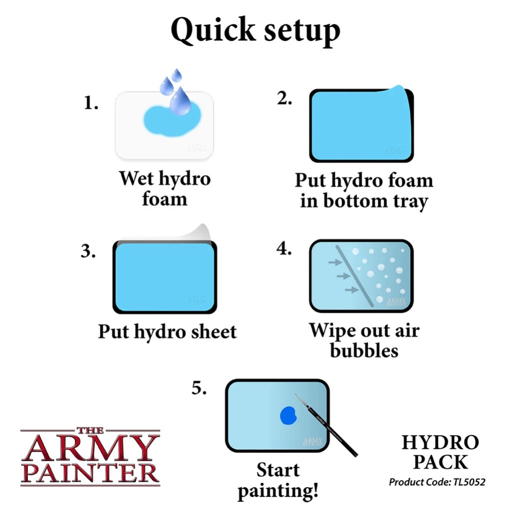 THE ARMY PAINTER: WET PALETTE HYDRO PACK