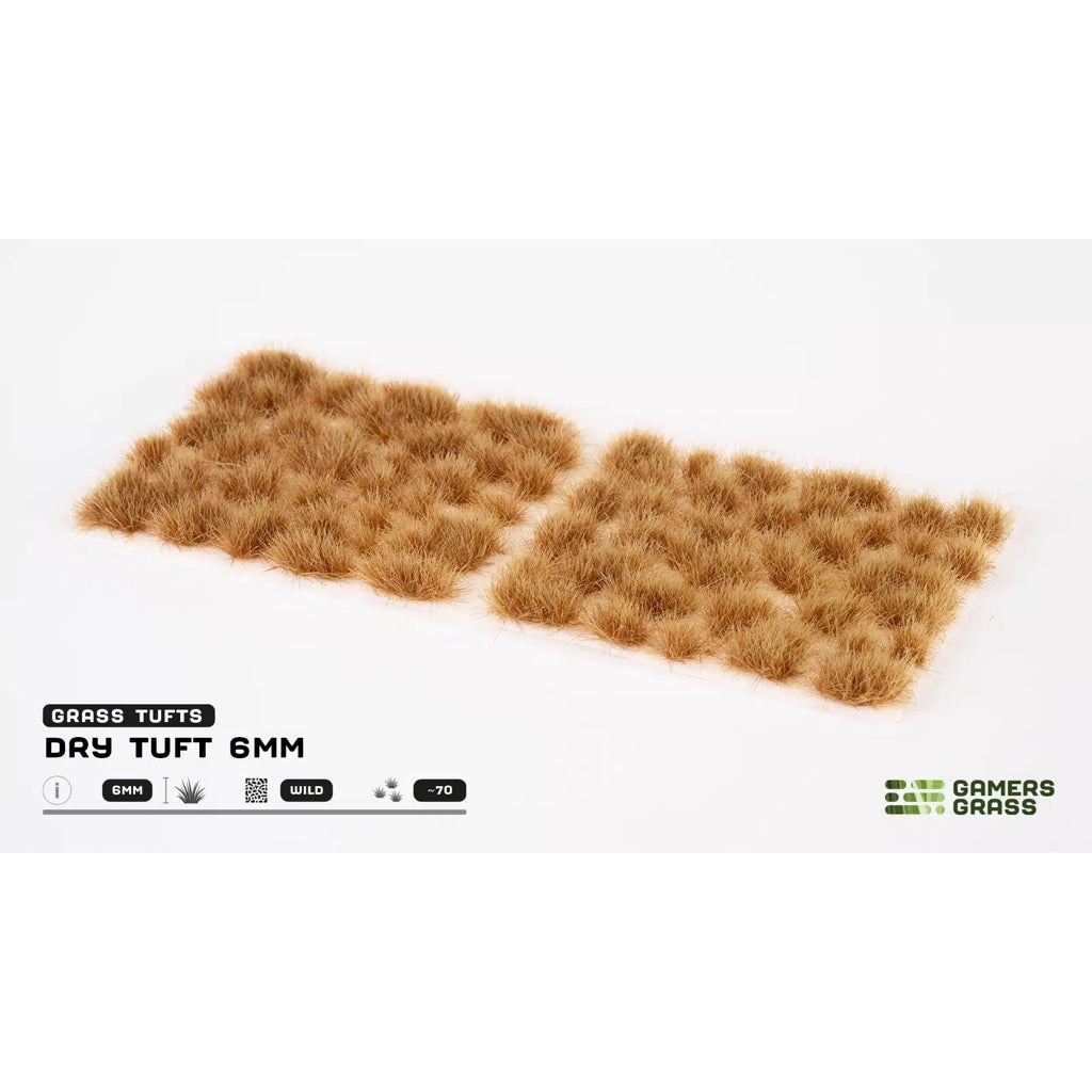 GAMER'S GRASS: DRY TUFT 6MM (WILD 70X)