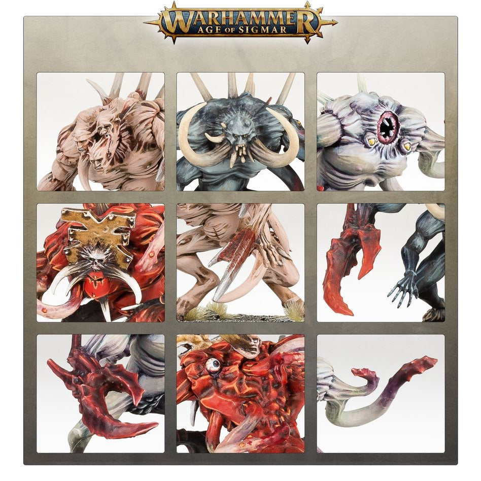 WARHAMMER AGE OF SIGMAR: SLAVES TO DARKNESS CHAOS SPAWN