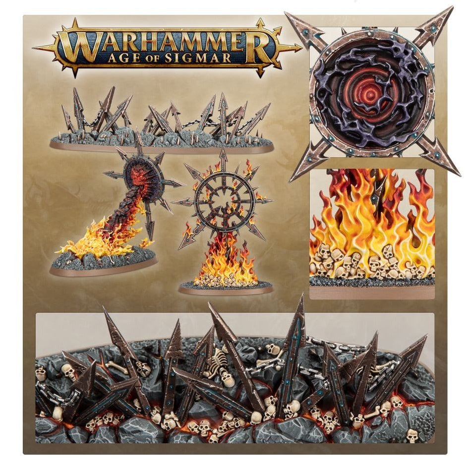WARHAMMER AGE OF SIGMAR: ENDLESS SPELLS SLAVES TO DARKNESS