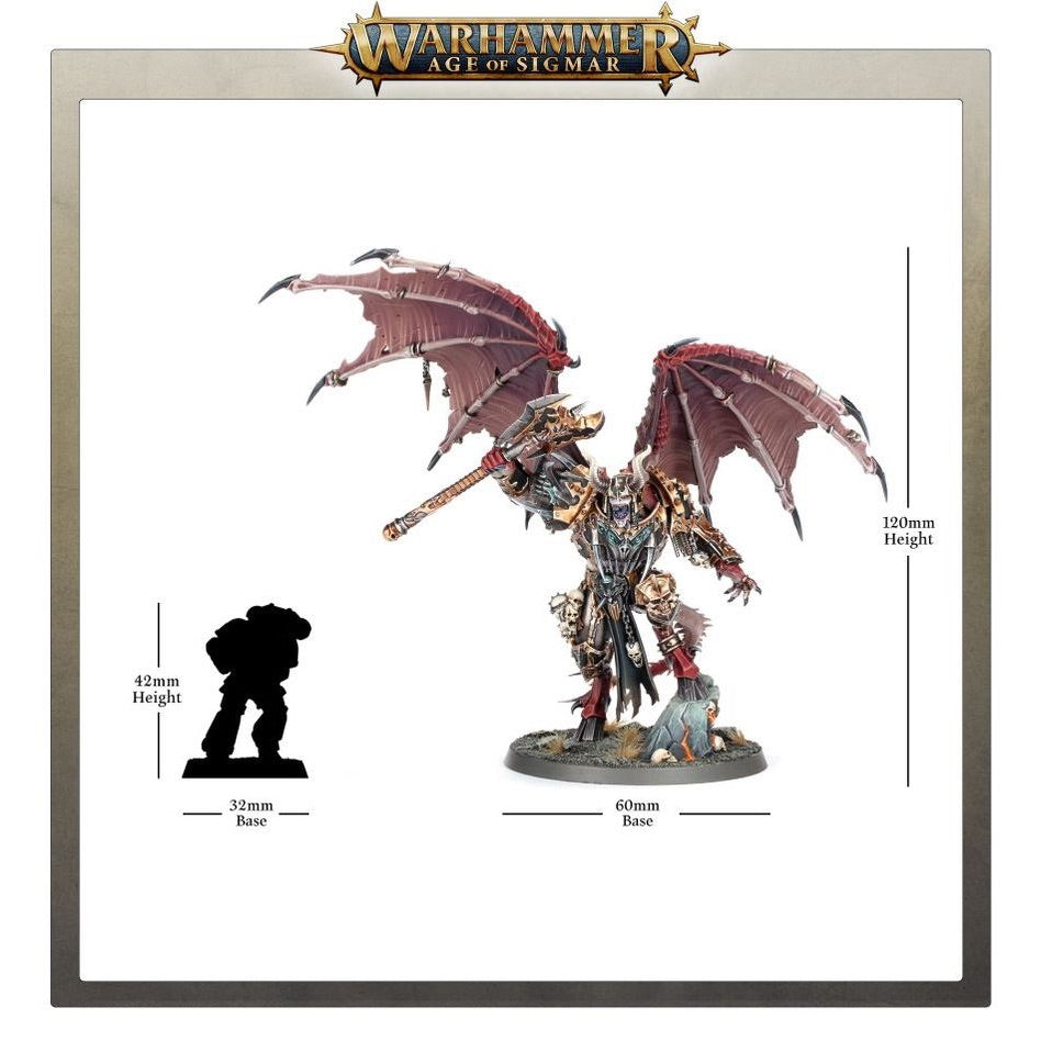 WARHAMMER AGE OF SIGMAR: SLAVES TO DARKNESS DAEMON PRINCE