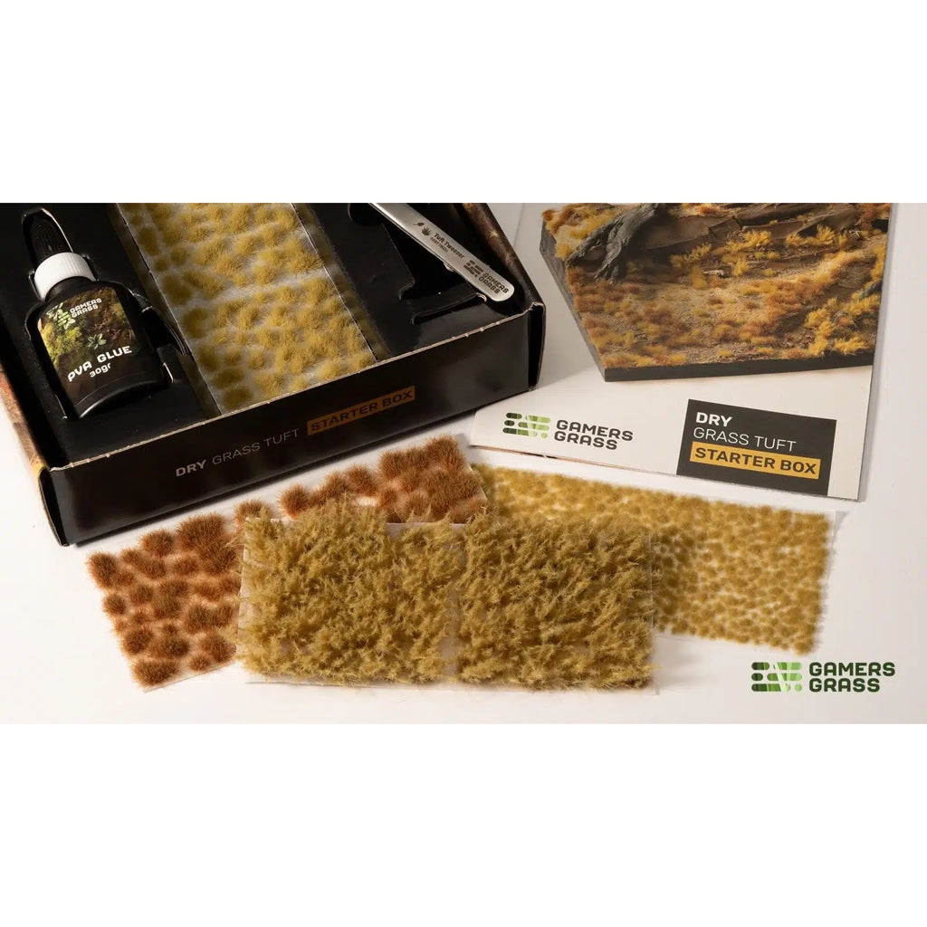 GAMER'S GRASS: DRY GRASS TUFT STARTER BOX