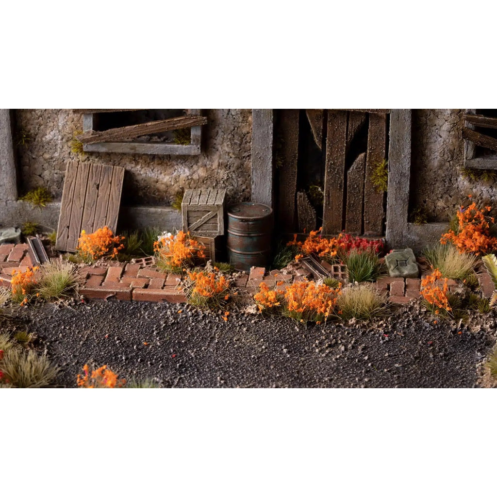 GAMER'S GRASS: ORANGE FLOWERS