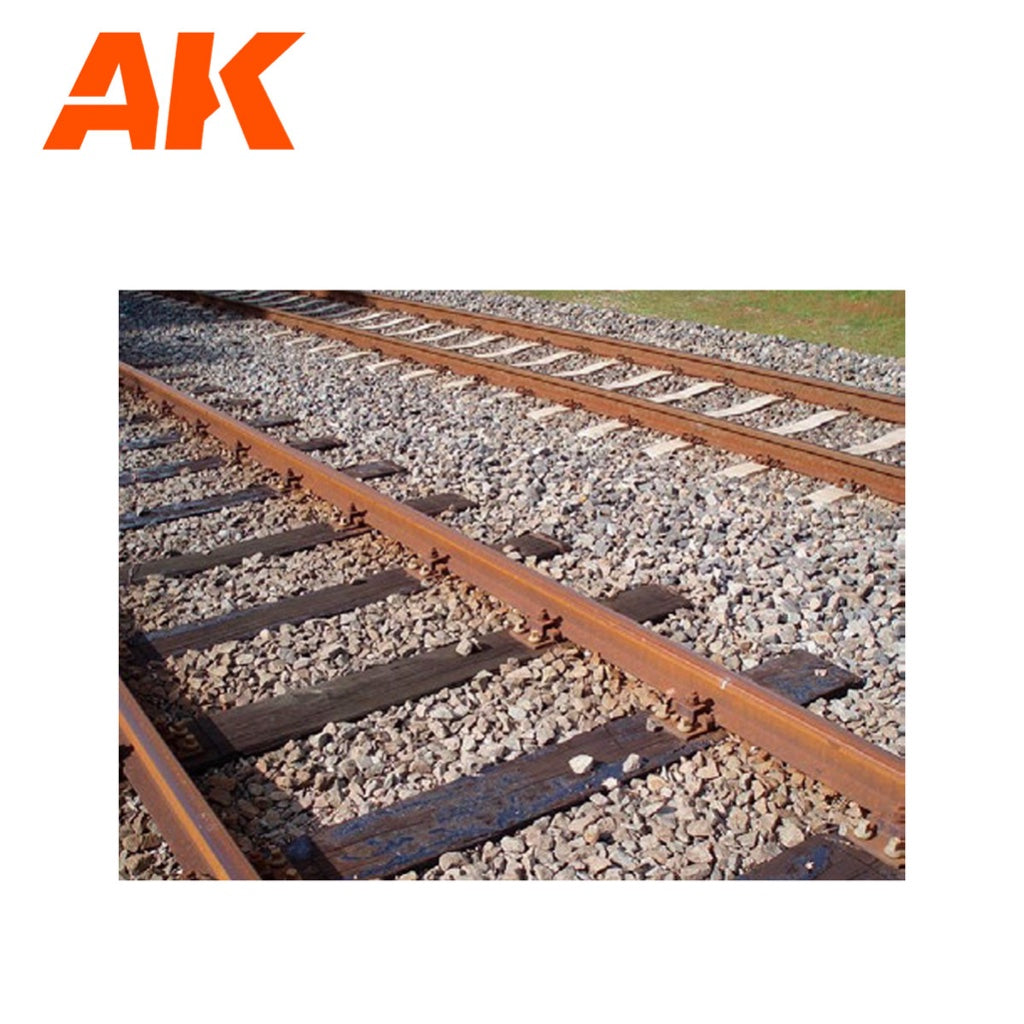 AK INTERACTIVE SMALL RAILROAD BALLAST 1:72 100ML