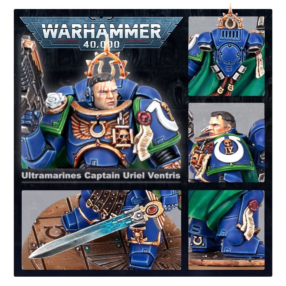 WARHAMMER 40K: ULTRAMARINES CAPTAIN URIEL VENTRIS