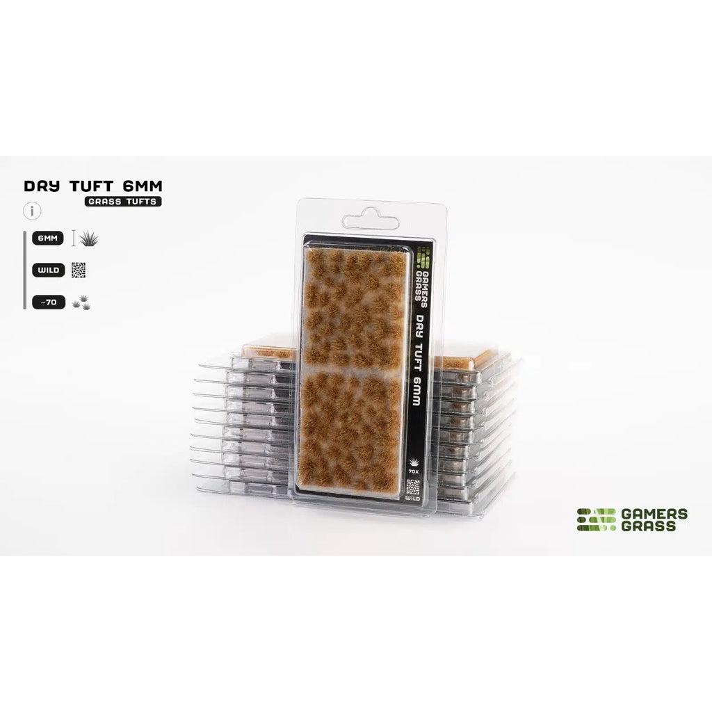 GAMER'S GRASS: DRY TUFT 6MM (WILD 70X)